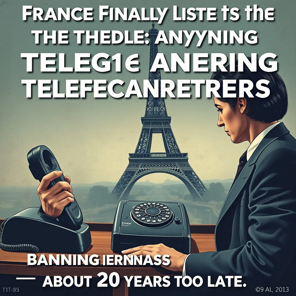 France to ban unsolicited telemarketing calls